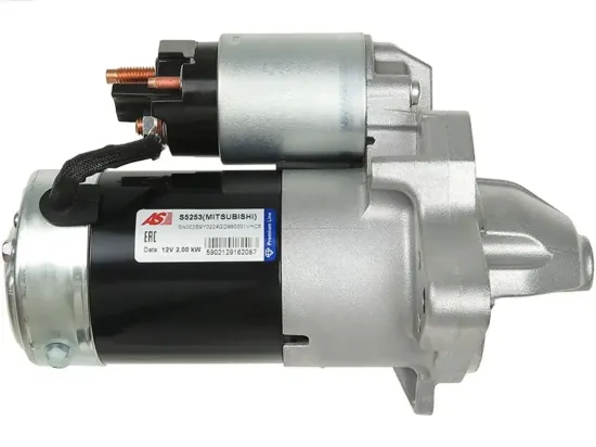 Starter 12 V 2 kW AS-PL S5253(MITSUBISHI) Bild Starter 12 V 2 kW AS-PL S5253(MITSUBISHI)