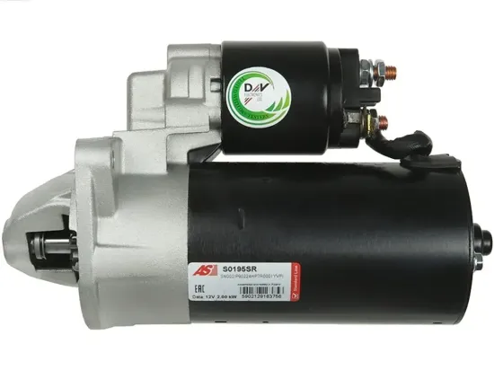 Starter 12 V 2 kW AS-PL S0195SR Bild Starter 12 V 2 kW AS-PL S0195SR