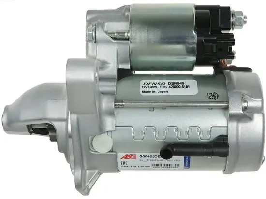 Starter 12 V 1,3 kW AS-PL S6042(DENSO) Bild Starter 12 V 1,3 kW AS-PL S6042(DENSO)