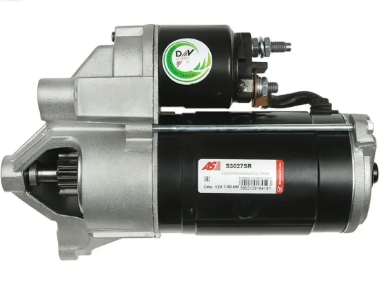 Starter 12 V 1,9 kW AS-PL S3027SR Bild Starter 12 V 1,9 kW AS-PL S3027SR