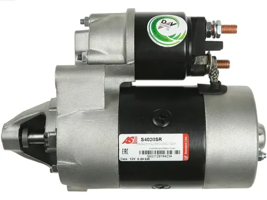 Starter 12 V 0,9 kW AS-PL S4020SR Bild Starter 12 V 0,9 kW AS-PL S4020SR