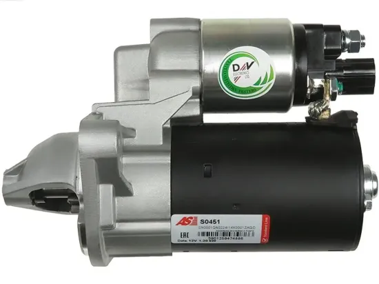Starter 12 V 1,2 kW AS-PL S0451 Bild Starter 12 V 1,2 kW AS-PL S0451