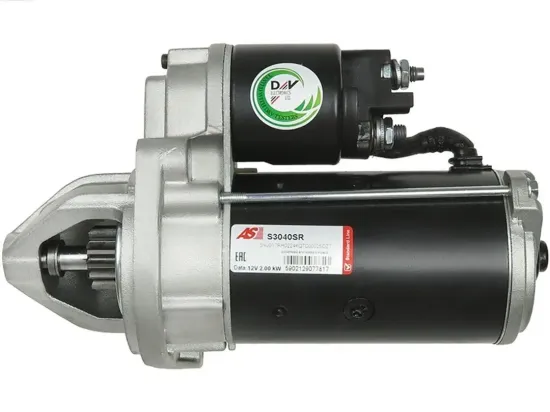 Starter 12 V 2 kW AS-PL S3040SR Bild Starter 12 V 2 kW AS-PL S3040SR