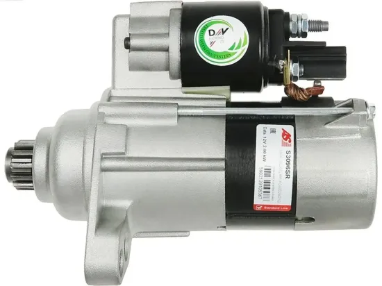 Starter 12 V 2 kW AS-PL S3096SR Bild Starter 12 V 2 kW AS-PL S3096SR