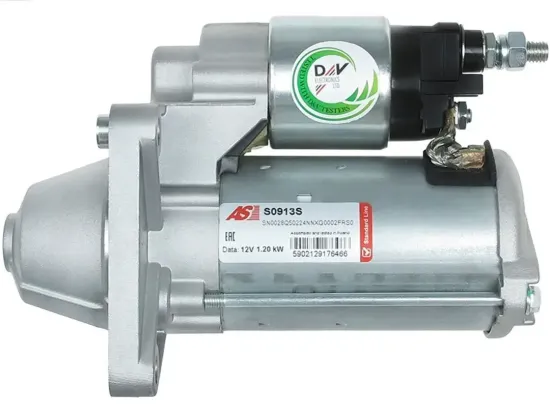 Starter 12 V 1,2 kW AS-PL S0913S Bild Starter 12 V 1,2 kW AS-PL S0913S