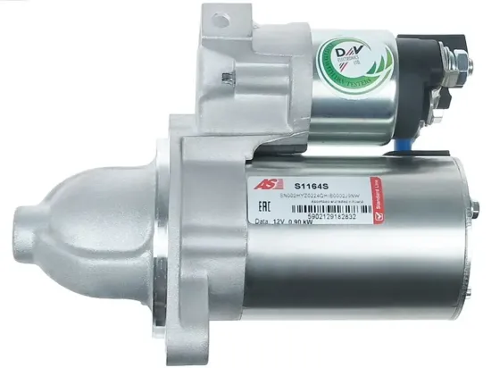 Starter 12 V 0,9 kW AS-PL S1164S Bild Starter 12 V 0,9 kW AS-PL S1164S