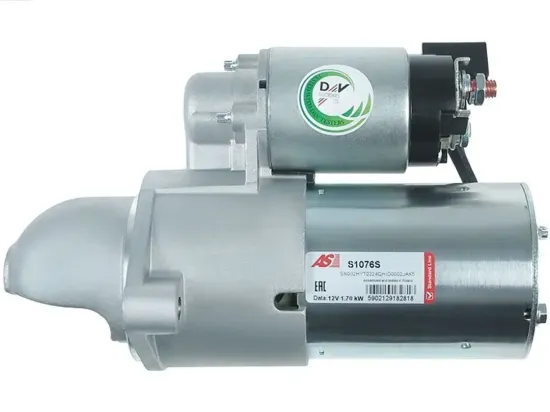 Starter 12 V 1,7 kW AS-PL S1076S Bild Starter 12 V 1,7 kW AS-PL S1076S