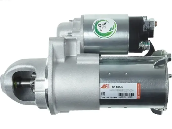 Starter 12 V 1,4 kW AS-PL S1105S Bild Starter 12 V 1,4 kW AS-PL S1105S