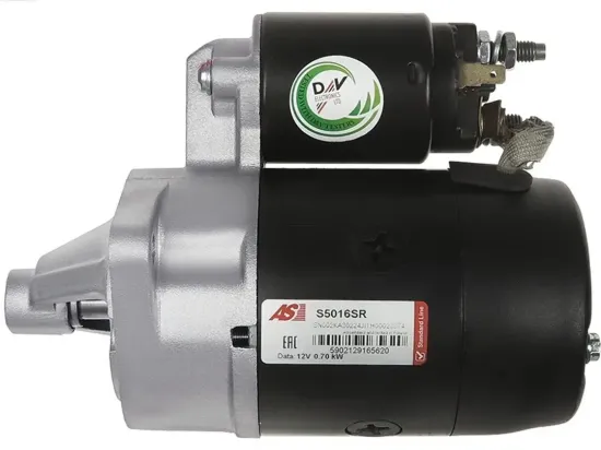 Starter 12 V 0,7 kW AS-PL S5016SR Bild Starter 12 V 0,7 kW AS-PL S5016SR