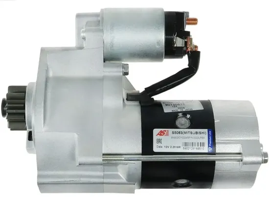 Starter 12 V 2,2 kW AS-PL S5083(MITSUBISHI) Bild Starter 12 V 2,2 kW AS-PL S5083(MITSUBISHI)