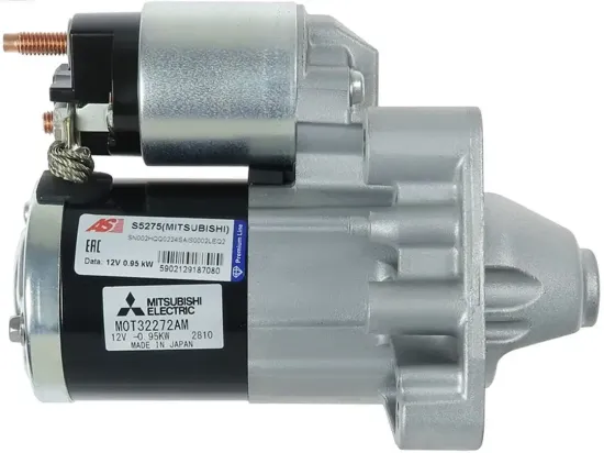 Starter 12 V 0,95 kW AS-PL S5275(MITSUBISHI) Bild Starter 12 V 0,95 kW AS-PL S5275(MITSUBISHI)