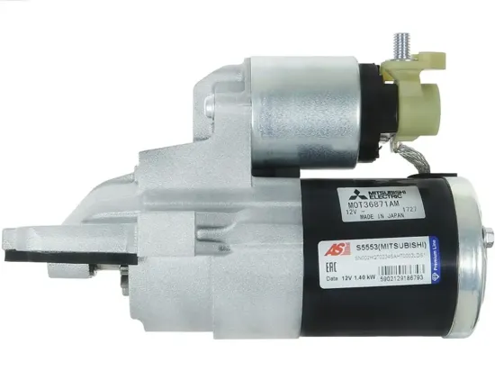 Starter 12 V 1,4 kW AS-PL S5553(MITSUBISHI) Bild Starter 12 V 1,4 kW AS-PL S5553(MITSUBISHI)
