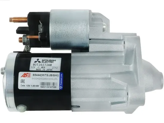 Starter 12 V 1,4 kW AS-PL S5444(MITSUBISHI) Bild Starter 12 V 1,4 kW AS-PL S5444(MITSUBISHI)