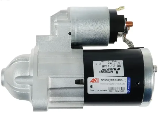 Starter 12 V 1,4 kW AS-PL S5330(MITSUBISHI) Bild Starter 12 V 1,4 kW AS-PL S5330(MITSUBISHI)