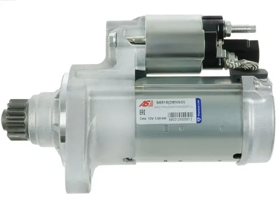 Starter 12 V 1,5 kW AS-PL S6515(DENSO) Bild Starter 12 V 1,5 kW AS-PL S6515(DENSO)