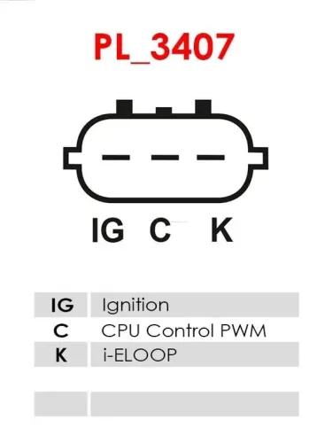 Generator 12 V AS-PL A5389S Bild Generator 12 V AS-PL A5389S