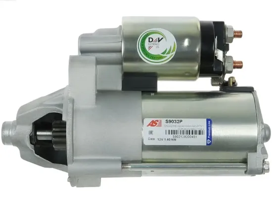 Starter 12 V 1,4 kW AS-PL S9032P Bild Starter 12 V 1,4 kW AS-PL S9032P