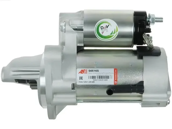Starter 12 V 1,2 kW AS-PL S6516S Bild Starter 12 V 1,2 kW AS-PL S6516S