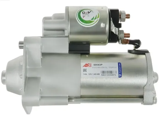 Starter 12 V 1,4 kW AS-PL S9063P Bild Starter 12 V 1,4 kW AS-PL S9063P