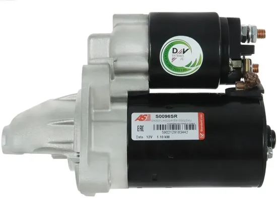 Starter 12 V 1,1 kW AS-PL S0096SR Bild Starter 12 V 1,1 kW AS-PL S0096SR