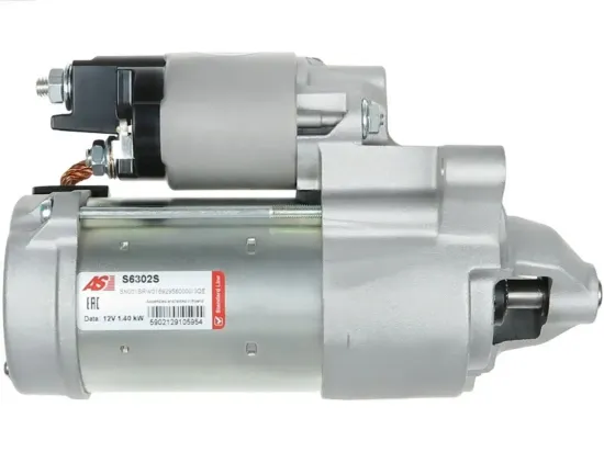 Starter 12 V 1,4 kW AS-PL S6302S Bild Starter 12 V 1,4 kW AS-PL S6302S