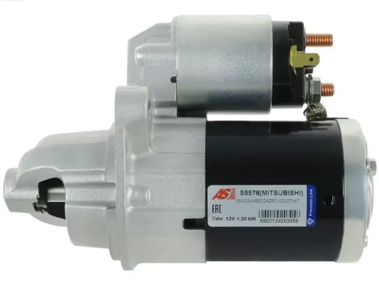 Starter 12 V 1,2 kW AS-PL S5578(MITSUBISHI) Bild Starter 12 V 1,2 kW AS-PL S5578(MITSUBISHI)