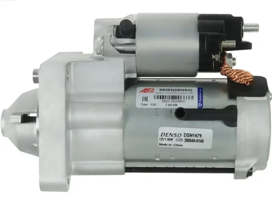 Starter 12 V 1,4 kW AS-PL S6302(DENSO) Bild Starter 12 V 1,4 kW AS-PL S6302(DENSO)