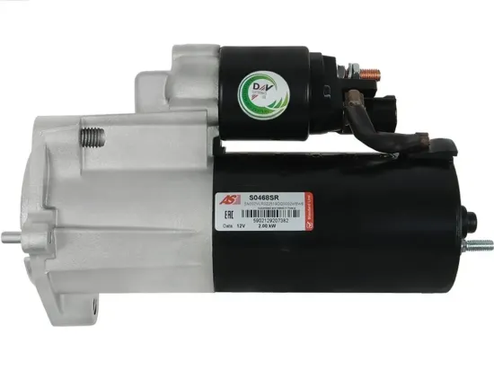 Starter 12 V 2 kW AS-PL S0468SR Bild Starter 12 V 2 kW AS-PL S0468SR