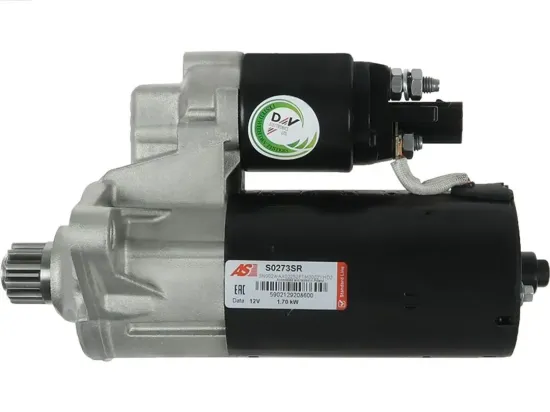 Starter 12 V 1,7 kW AS-PL S0273SR Bild Starter 12 V 1,7 kW AS-PL S0273SR