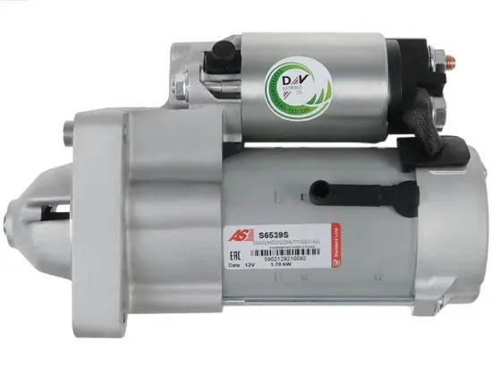Starter 12 V 1,7 kW AS-PL S6539S Bild Starter 12 V 1,7 kW AS-PL S6539S