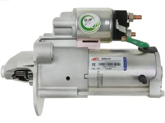 Starter 12 V 1,4 kW AS-PL S9531P Bild Starter 12 V 1,4 kW AS-PL S9531P