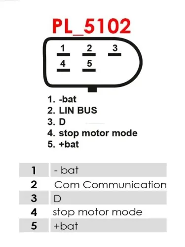 Generator 12 V AS-PL A3708(VALEO) Bild Generator 12 V AS-PL A3708(VALEO)