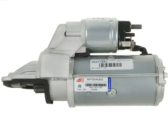 Starter 12 V 2,2 kW AS-PL S3172(VALEO) Bild Starter 12 V 2,2 kW AS-PL S3172(VALEO)