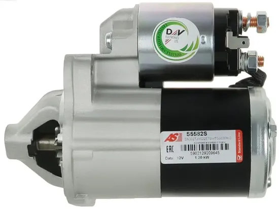 Starter 12 V 1,2 kW AS-PL S5582S Bild Starter 12 V 1,2 kW AS-PL S5582S