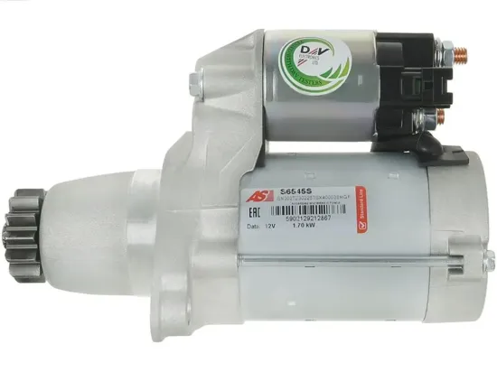 Starter 12 V 1,7 kW AS-PL S6545S Bild Starter 12 V 1,7 kW AS-PL S6545S