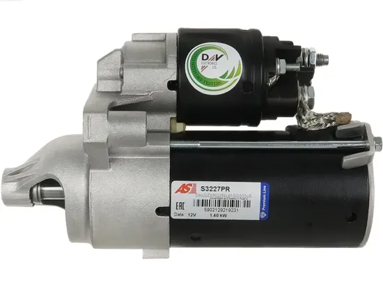 Starter 12 V 1,4 kW AS-PL S3227PR Bild Starter 12 V 1,4 kW AS-PL S3227PR