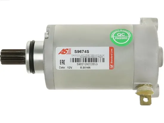 Starter 12 V 0,5 kW AS-PL S9674S Bild Starter 12 V 0,5 kW AS-PL S9674S