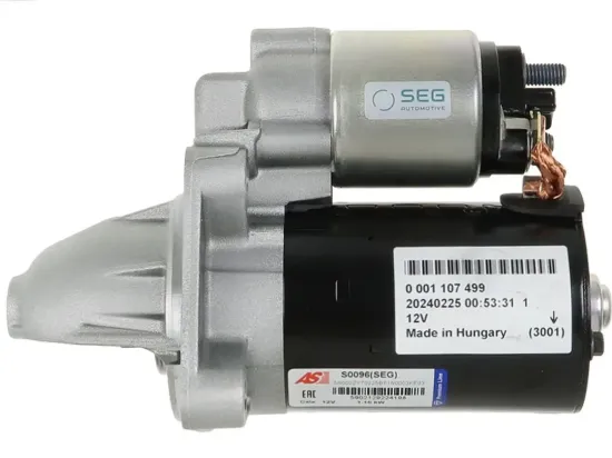 Starter 12 V 1,1 kW AS-PL S0096(SEG) Bild Starter 12 V 1,1 kW AS-PL S0096(SEG)