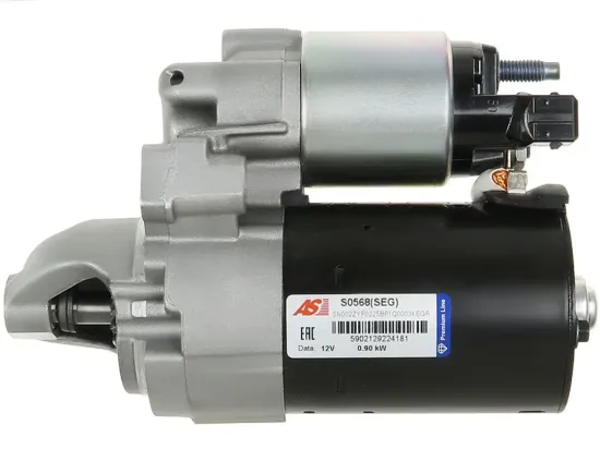 Starter 12 V 0,9 kW AS-PL S0568(SEG) Bild Starter 12 V 0,9 kW AS-PL S0568(SEG)