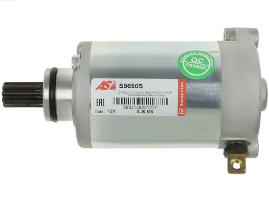 Starter 12 V 0,3 kW AS-PL S9650S Bild Starter 12 V 0,3 kW AS-PL S9650S
