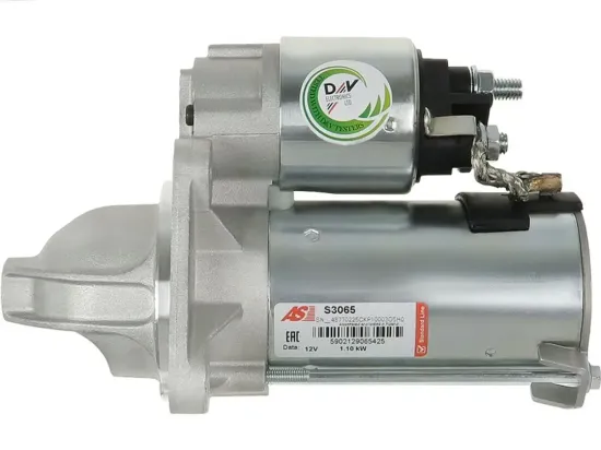 Starter 12 V 1,1 kW AS-PL S3065 Bild Starter 12 V 1,1 kW AS-PL S3065