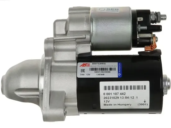 Starter 12 V 1,4 kW AS-PL S0073(SEG) Bild Starter 12 V 1,4 kW AS-PL S0073(SEG)