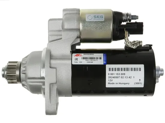 Starter 12 V 2,2 kW AS-PL S0458(SEG) Bild Starter 12 V 2,2 kW AS-PL S0458(SEG)
