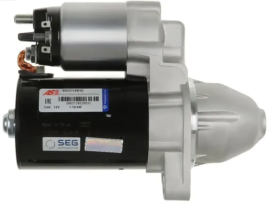 Starter 12 V 1,1 kW AS-PL S0227(SEG) Bild Starter 12 V 1,1 kW AS-PL S0227(SEG)