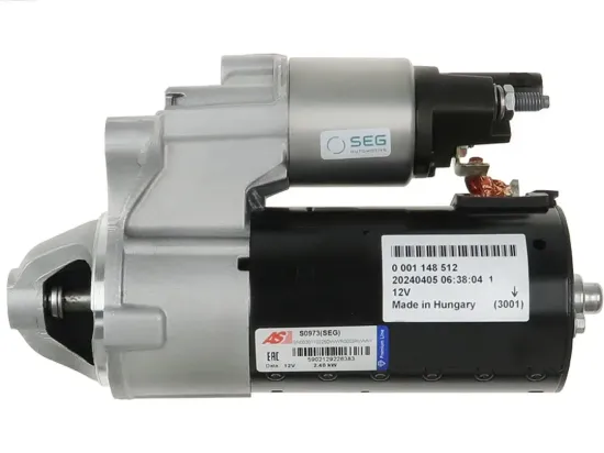 Starter 12 V 2,4 kW AS-PL S0973(SEG) Bild Starter 12 V 2,4 kW AS-PL S0973(SEG)