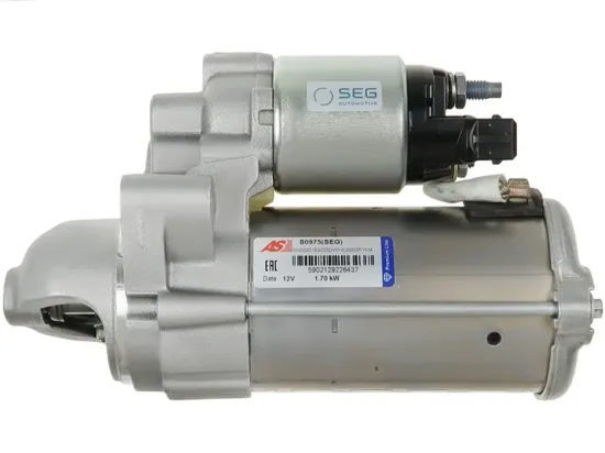 Starter 12 V 1,7 kW AS-PL S0975(SEG) Bild Starter 12 V 1,7 kW AS-PL S0975(SEG)