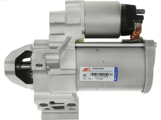 Starter 12 V 1,7 kW AS-PL S0896(SEG) Bild Starter 12 V 1,7 kW AS-PL S0896(SEG)