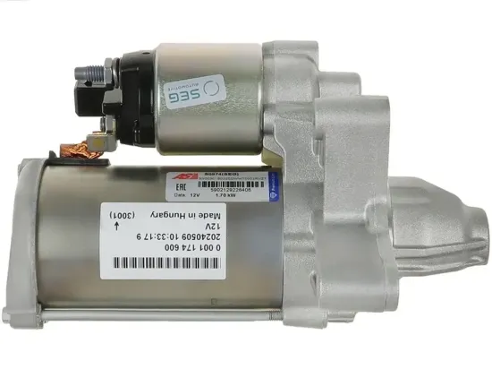 Starter 12 V 1,7 kW AS-PL S0974(SEG) Bild Starter 12 V 1,7 kW AS-PL S0974(SEG)