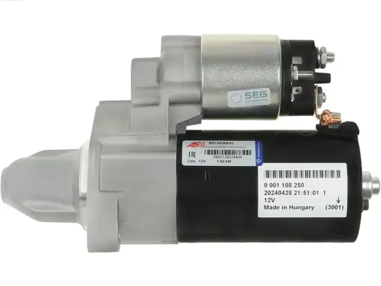 Starter 12 V 1,4 kW AS-PL S0136(SEG) Bild Starter 12 V 1,4 kW AS-PL S0136(SEG)