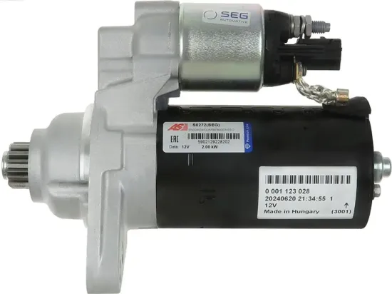 Starter 12 V 2 kW AS-PL S0272(SEG) Bild Starter 12 V 2 kW AS-PL S0272(SEG)
